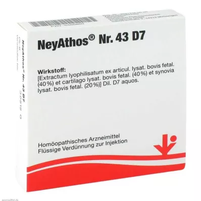 Neyathos No.43 D 7 ampullen, 5X2 ml Neyathos No.43 D 7 ampullen, 5X2 ml