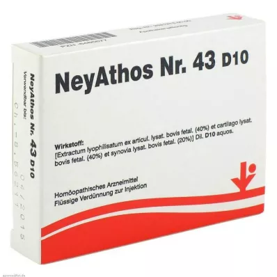 Neyathos No.43 D 10 ampullen, 5X2 ml Neyathos No.43 D 10 ampullen, 5X2 ml
