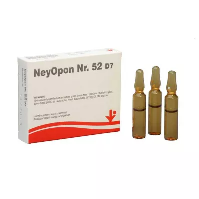 NEYOPON Nr.52 D 7 Ampullen, 5X2 ml NEYOPON Nr.52 D 7 Ampullen, 5X2 ml