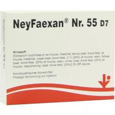 NEYFAEXAN Nr.55 D 7 Ampullen, 5X2 ml