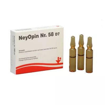 Neyopin No.58 D 7 ampullen, 5X2 ml Neyopin No.58 D 7 ampullen, 5X2 ml