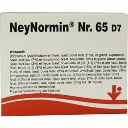 NEYNORMIN Nr.65 D 7 Ampullen, 5X2 ml