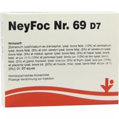 NEYFOC Nr.69 D 7 Ampullen, 5X2 ml