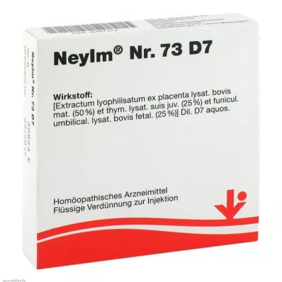 Neyim No.73 D 7 ampullen, 5X2 ml