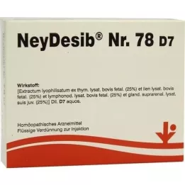 NEYDESIB Nr.78 D 7 Ampullen, 5X2 ml