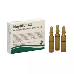 NEYDIL Nr.63 Revitorgan Dil.D 4 per dierenarts. ampullen, 5X2 ml