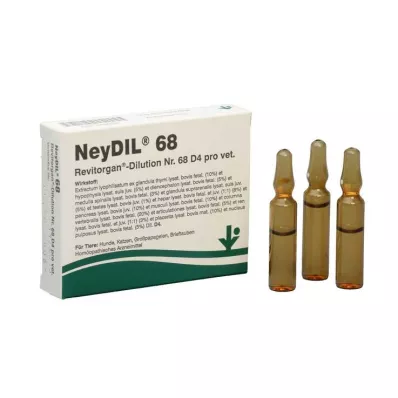 NEYDIL Nr.68 Revitorgan Dil.D 4 per dierenarts. ampullen, 5X2 ml NEYDIL Nr.68 Revitorgan Dil.D 4 per dierenarts. ampullen, 5X2 ml