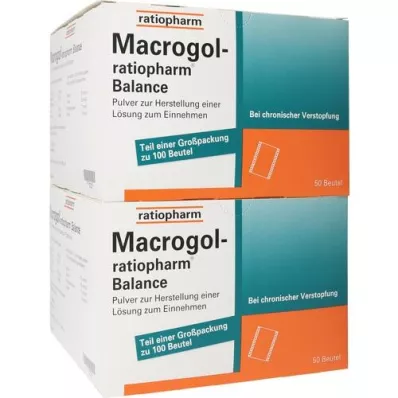 MACROGOL-ratiopharm Balance Plv.z.H.e.L.z.Einn., 100 st