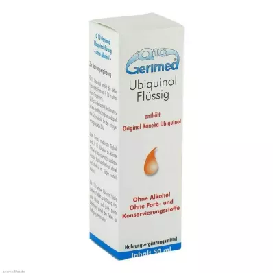 Q10 GERIMED Ubiquinol vloeibaar, 50 ml Q10 GERIMED Ubiquinol vloeibaar, 50 ml