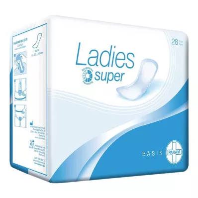 Param Dames Incontinentie Sjablonen Basic Super, 28 st