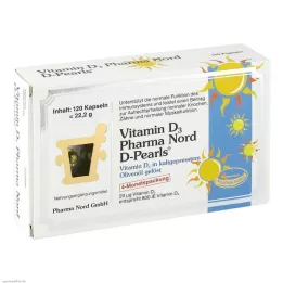 VITAMIN D3 PHARMA Noord 20 μg capsules, 120 st