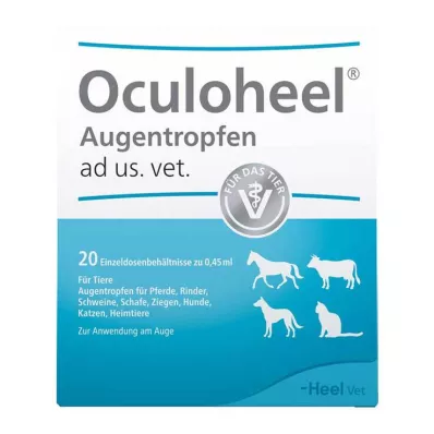Oculoheel oogdruppels voor huisdieren/huisdieren, 20 st Oculoheel oogdruppels voor huisdieren/huisdieren, 20 st