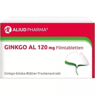 GINKGO AL 120 mg filmomhulde tabletten, 60 stuks