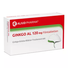 GINKGO AL 120 mg filmomhulde tabletten, 60 stuks