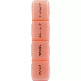 TABLETTENDOSE 1 label 4 compartimenten klein, 1 pc