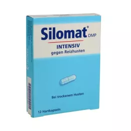 SILOMAT DMP intensieve anti-irriterende hoest harde capsules, 12 stuks
