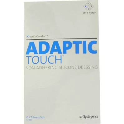 ADAPTIC Touch 5x7,6 cm niet-klevend siliconenverband, 10 stuks