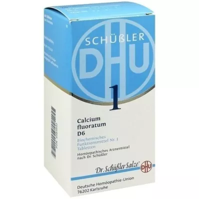 BIOCHEMIE DHU 1 Calcium fluoratum D 6 tabletten, 420 st
