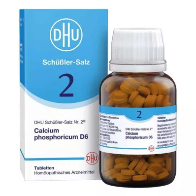BIOCHEMIE DHU 2 Calcium phosphoricum D 6 tabletten, 420 st BIOCHEMIE DHU 2 Calcium phosphoricum D 6 tabletten, 420 st