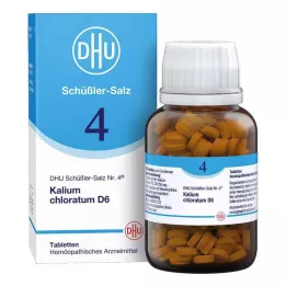 BIOCHEMIE DHU 4 Kalium chloratum D 6 tabletten, 420 st