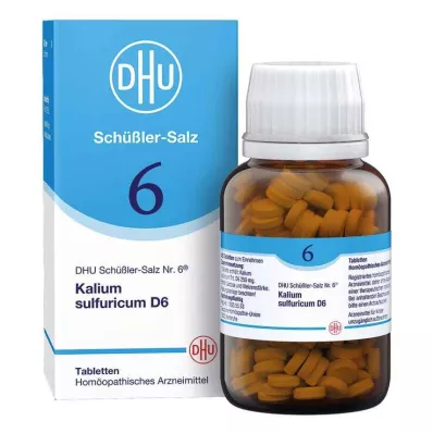 BIOCHEMIE DHU 6 Kalium sulphuricum D 6 tabletten, 420 st
