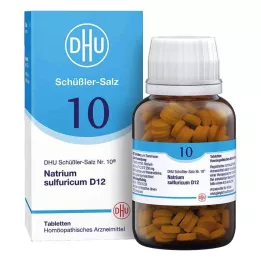 BIOCHEMIE DHU 10 Natrium sulphuricum D 12 tabletten, 420 st