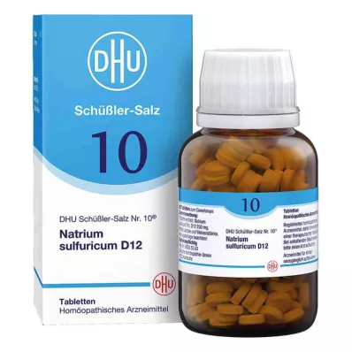 BIOCHEMIE DHU 10 Natrium sulphuricum D 12 tabletten, 420 st