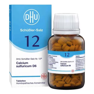 BIOCHEMIE DHU 12 Calcium sulphuricum D 6 tabletten, 420 st