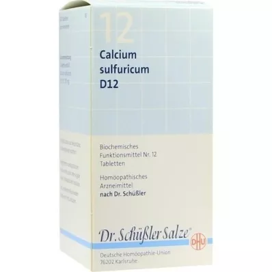 BIOCHEMIE DHU Calcium sulphuricum D 12 tabletten, 420 st