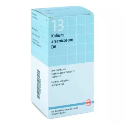 BIOCHEMIE DHU 13 Kalium arsenicosum D 6 tabletten, 420 st