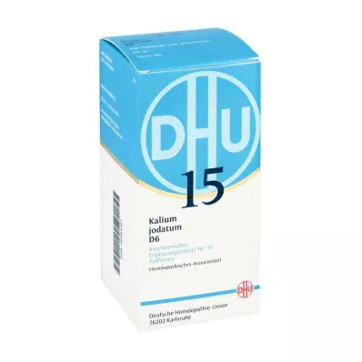 DHU 15 kaliumjodaat D6 tabletten (420 stuks) DHU 15 kaliumjodaat D6 tabletten (420 stuks)