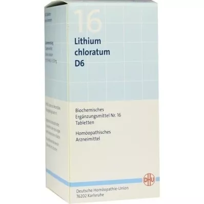 BIOCHEMIE DHU 16 Lithium chloratum D 6 tabletten, 420 stuks