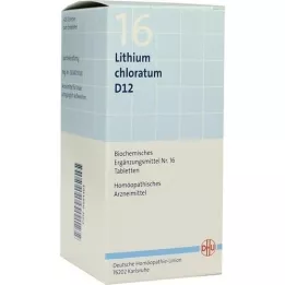 BIOCHEMIE DHU 16 Lithium chloratum D 12 tabletten, 420 st