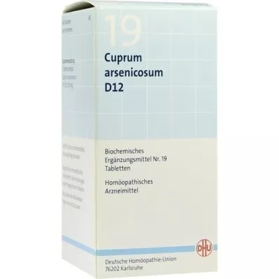 BIOCHEMIE DHU 19 Cuprum arsenicosum D 12 tabletten, 420 pc