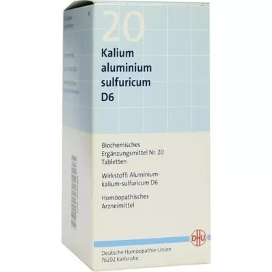BIOCHEMIE DHU 20 Kaliumaluin.zwavel.D 6 tabletten, 420 st