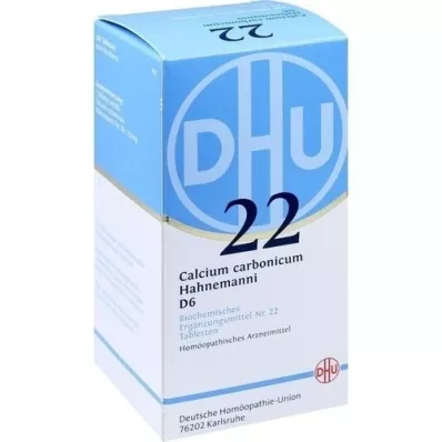 BIOCHEMIE DHU 22 Calciumcarbonicum D 6 tabletten, 420 st