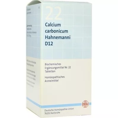 BIOCHEMIE DHU 22 Calciumcarbonicum D 12 tabletten, 420 st