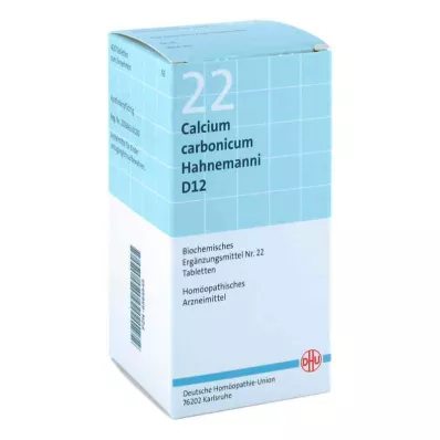 Biochemie Dhu 22 Calciumcarbonicum D12 tabletten (420 stuks) Biochemie Dhu 22 Calciumcarbonicum D12 tabletten (420 stuks)
