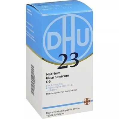 BIOCHEMIE DHU 23 Natrium bicarbonicum D 6 tbl, 420 st