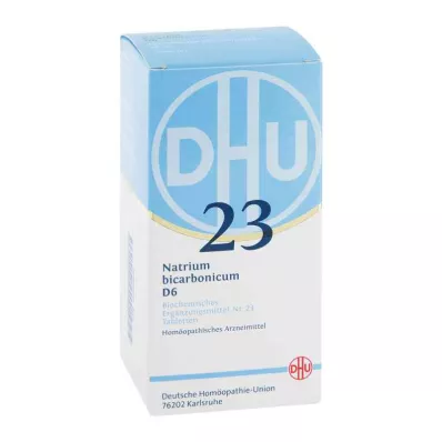 DHU 23 natriumbicarbonicum D6 tabletten (420 stuks) DHU 23 natriumbicarbonicum D6 tabletten (420 stuks)