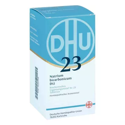 BIOCHEMIE DHU 23 Natrium bicarbonicum D 12 tbl, 420 st BIOCHEMIE DHU 23 Natrium bicarbonicum D 12 tbl, 420 st