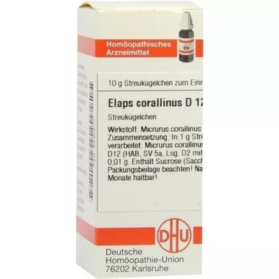 ELAPS corallinus D 12 bolletjes, 10 g