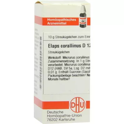 ELAPS corallinus D 12 bolletjes, 10 g ELAPS corallinus D 12 bolletjes, 10 g
