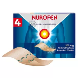 NUROFEN 24-uurs pijnpleister 200 mg, 4 stuks