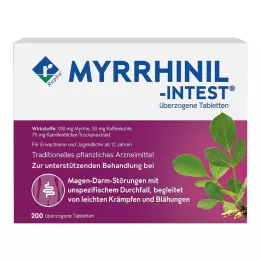 MYRRHINIL INTEST Gecoate tabletten, 200 stuks