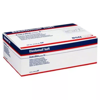 Elastomull lijm 20mx8cm 4724, 6 st