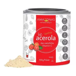 ACEROLA 100% Biologisch Puur Natuurlijk Vit.C Poeder, 100 g