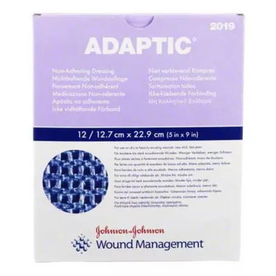 Adaptic 12,7x22,9cm vocht, 12 st Adaptic 12,7x22,9cm vocht, 12 st
