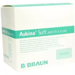 ASKINA Zacht wondverband 5x9 cm steriel, 50 stuks