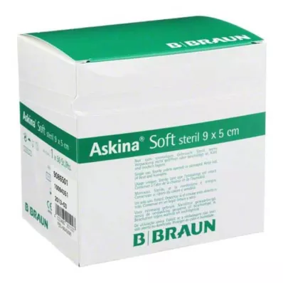ASKINA Zacht wondverband 5x9 cm steriel, 50 stuks